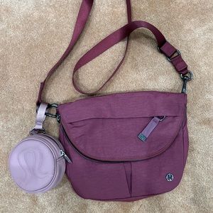 Like new Lululemon•festival bag purple grape/lavender 🍇